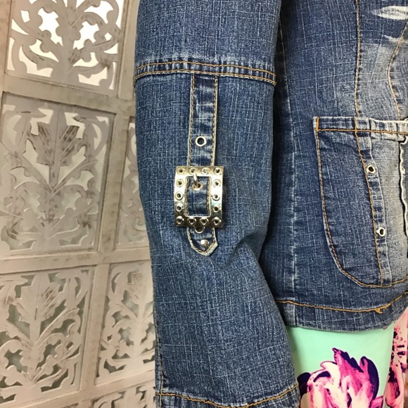 Vintage Claudio Nucci Stretch Denim Jacket - Picture 8 of 11